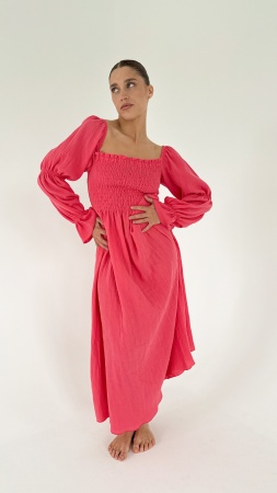 Dress Celine Coral