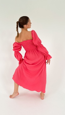 Dress Celine Coral