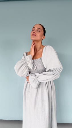 Dress Celine grey ice