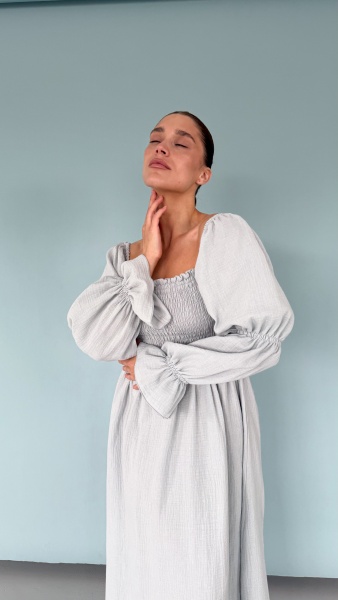 Dress Celine grey ice