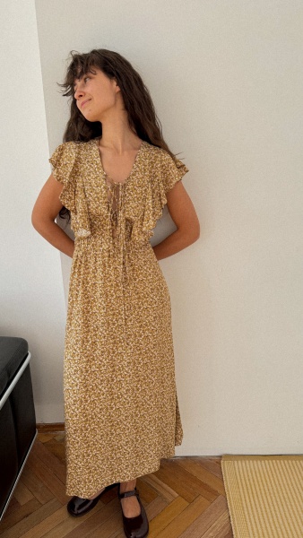 Dress Nora caramello