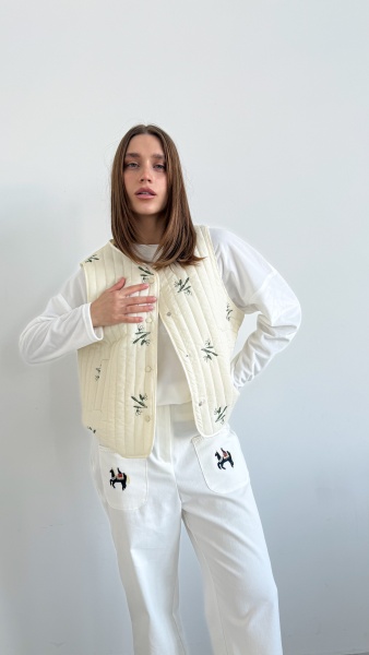 Жилет Lisbon лютики