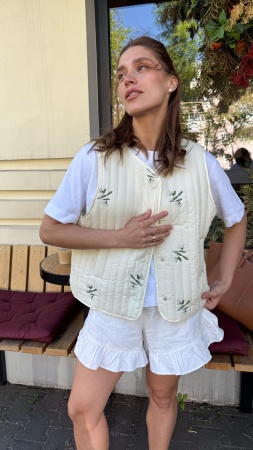 Жилет Lisbon лютики