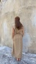 Dress Nora caramello